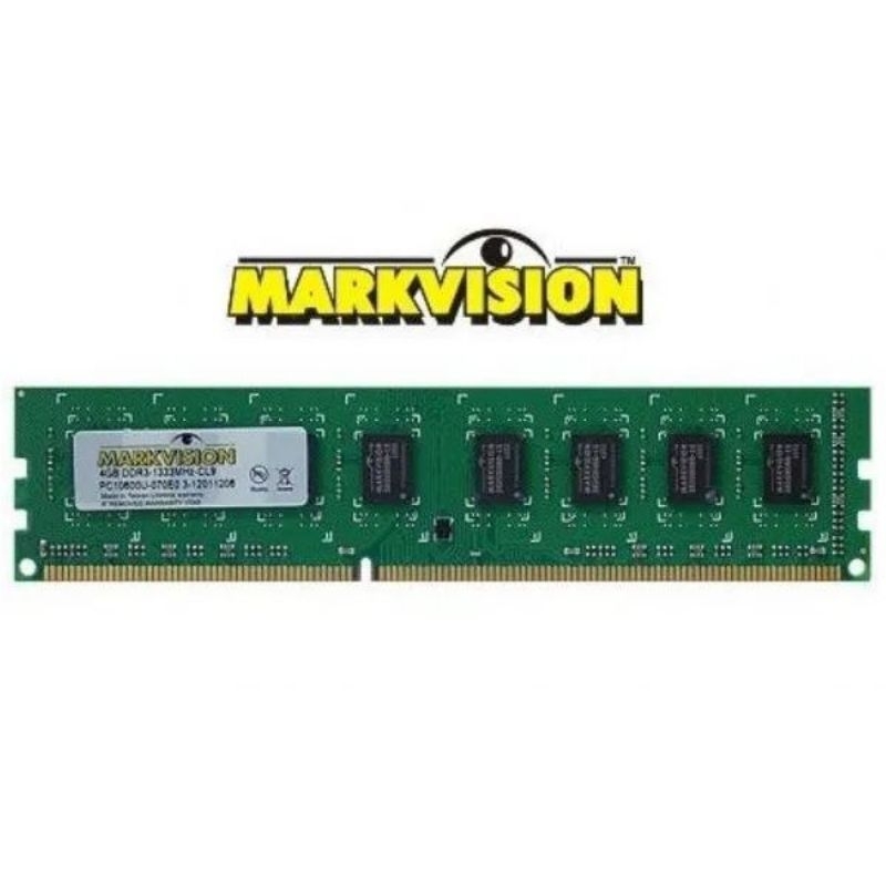 Memória DDR3 4 GB 1600MHZ e 1333MHZ