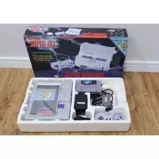 Super Nintendo na caixa Gradiente - Serial Batendo
