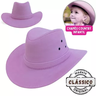 Chapéu Country Infantil Menina Menino Criança Rodeio Sertanejo Festa Junina Peão Cowboy Barretos