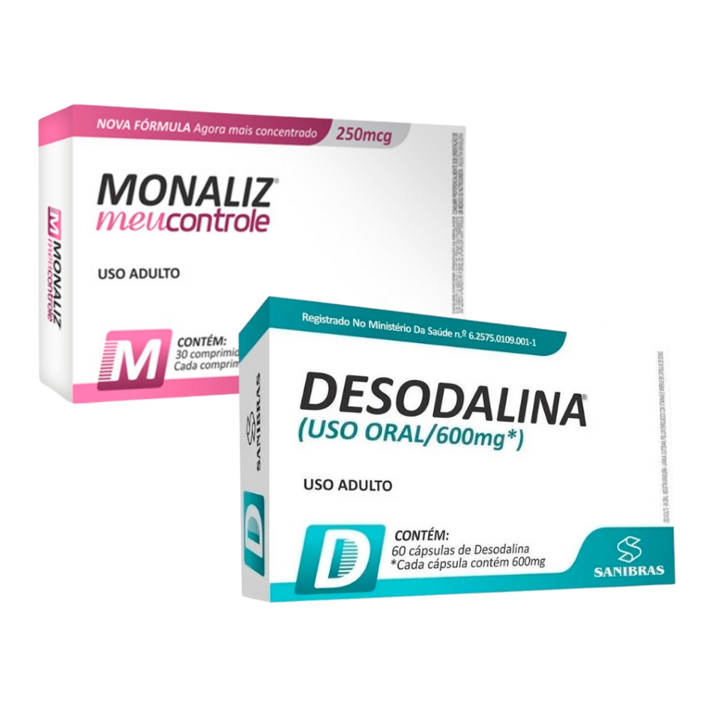 Kit Monaliz + Desodalina Sanibras Power Supplements | Shopee Brasil