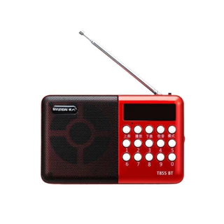 Rádio Portátil FM + Leitor de Cartão + PenDrive JD-30 JD-31 JD-35 COM BLUETOOTH