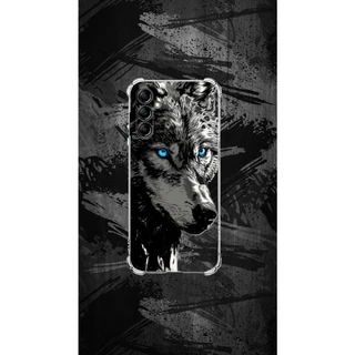 Capa Samsung A15, A25, A35, A55 Capa Tpu Desenhos Variados Capinha Case Lobo