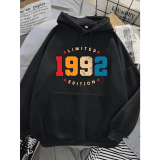 Moletom Canguru Com Capuz Moda Feminina Masculina Estampa 1992 Limited Tumblr Blusa De Frio Premium