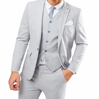Terno Executivo Masculino - Kit Paletó + Calça Slim - Corte Italiano