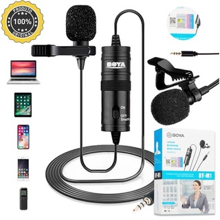 Microfone De Lapela Boya By-M1 Para Câmeras E Smartphones Original