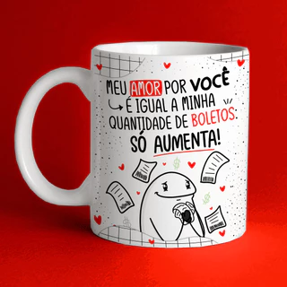 Caneca Personalizada Dia dos Namorados Florks Divertida Presente Casal Alta Qualidade Full HD 002