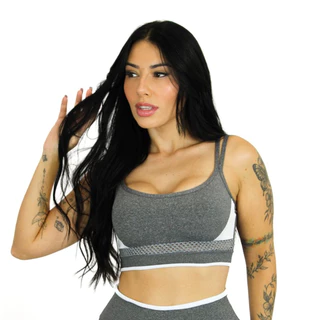 Kit 5 Top Com Alça Academia Fitness Sem Bojo Liso Confortavel