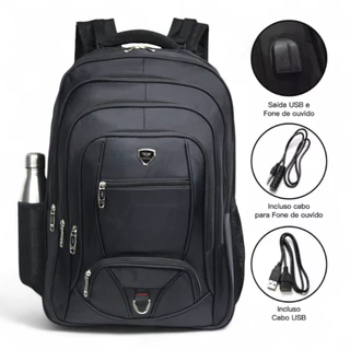 Mochila Masculina Grande Reforçada Impermeável 60 l Camping Viagem Trabalho