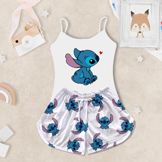 Pijama Infantil Feminino Baby Doll Camisa Alcinha Estampa Stitch em Oferta na Shopee