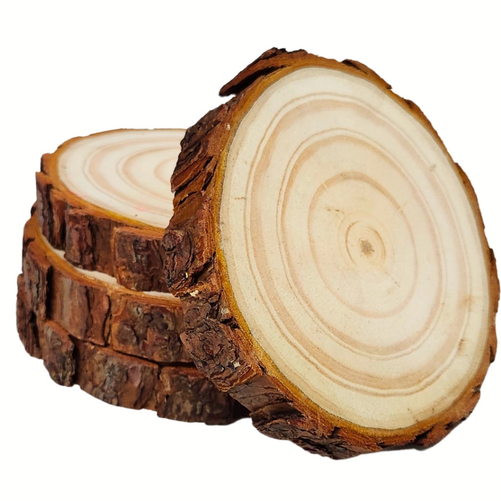 Bolachas De Madeira Rusticas Tamanho G (15cm) Decoração