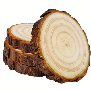 Bolachas De Madeira Rusticas Tamanho G (15cm) Decoração