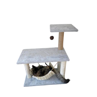 Arranhador e Brinquedo Gatos