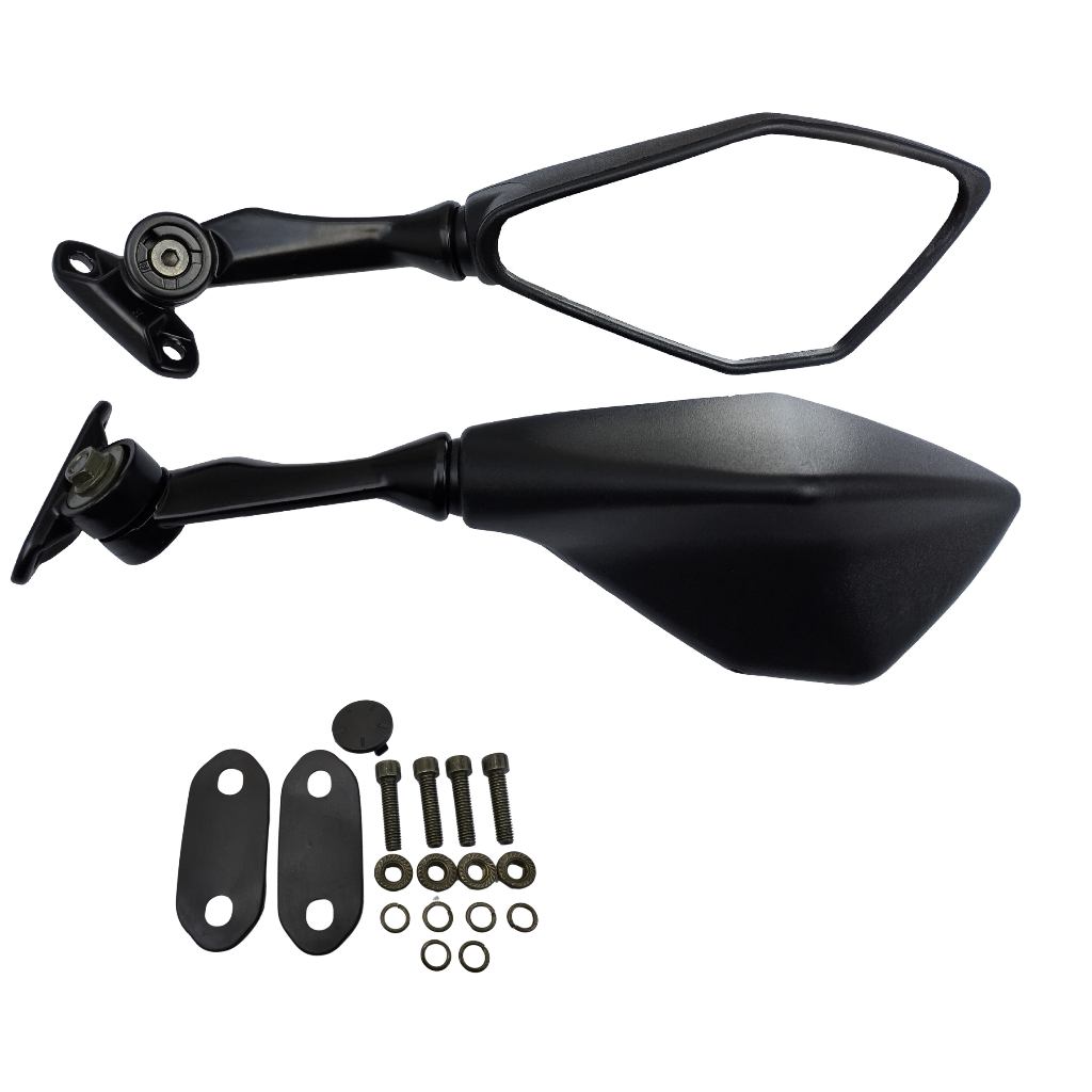 Par Espelho Retrovisor Kawasaki Ninja ZX-6R / ZXR-636 Lente