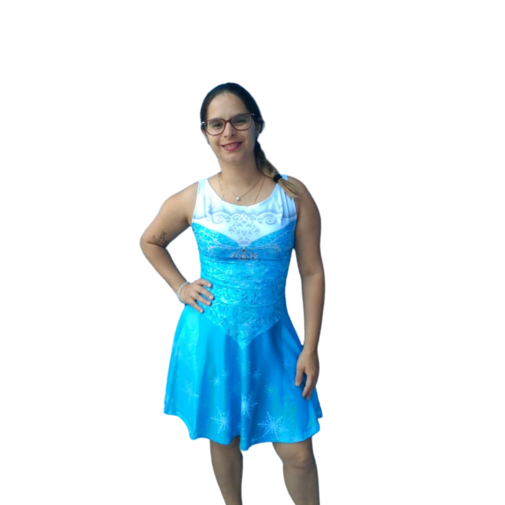 Fantasia Frozen Adulto Envio Imediato