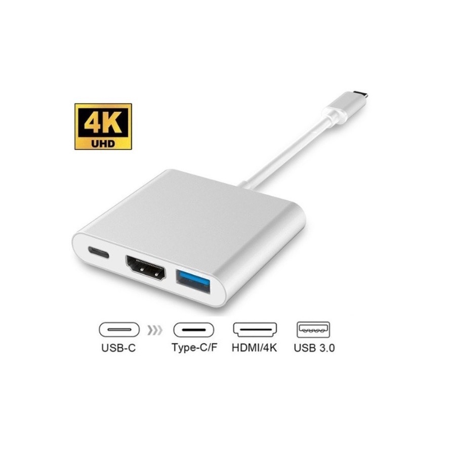 Adaptador Usbc 3.1 Tipoc Hdmi Usb Para Samsung Dex S8 S9 S10