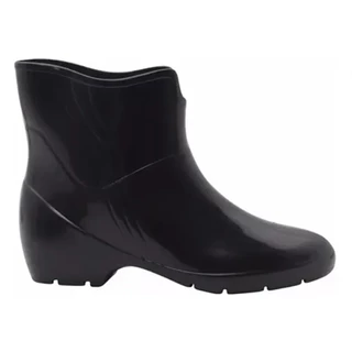 GALOCHA RCA FEMININA PRETA CHUVA AGUA LIMPEZA PAT BOTA DE BORRACHA 24