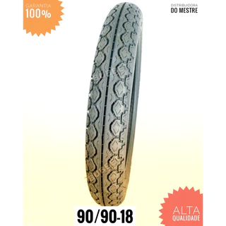 Pneu Traseiro 90/90-18 MK Cg125 150 Ybr125 Honda Yamaha Today Mandrake