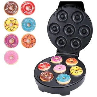3-7-16 Furos Donuts Máquina De Donuts Rosquinhas Confeitaria Culinária 110v-220v Envio Imediato!