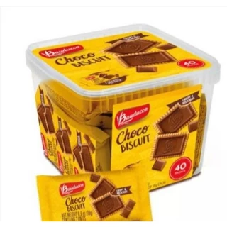 Pote Choco Biscuit To-go Bauducco 720g, 40 Unidades 18g Cada