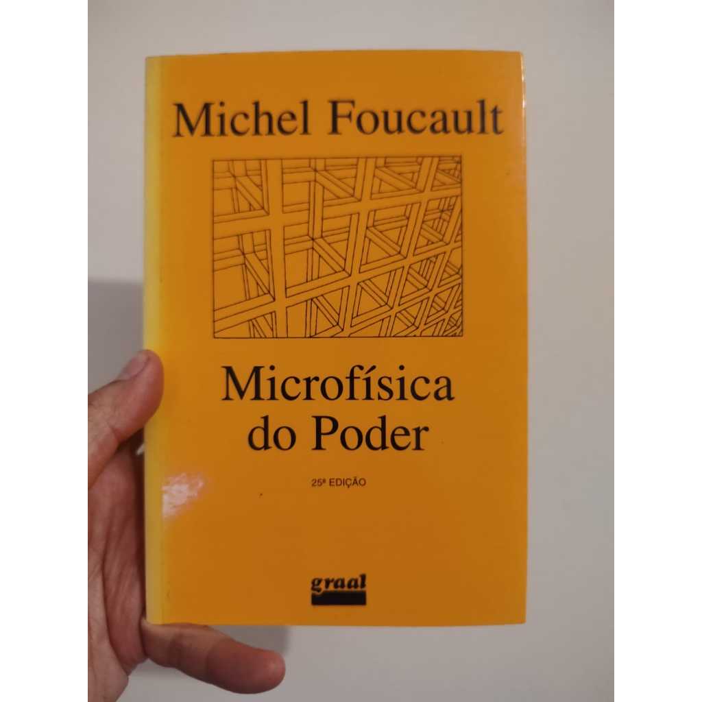 Microfísica do Poder - Michel Foucault | Shopee Brasil