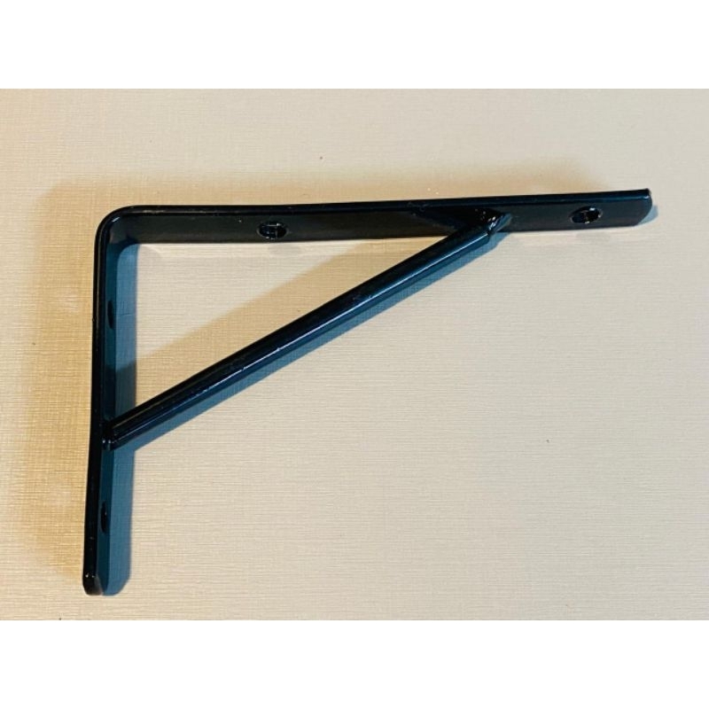 Suporte para Prateleira Mão francesa de 50 cm cor preta