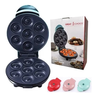 Mini Maquina de Fazer 7 Donuts Rosquinhas 7 Furos Mini Maker Donuts