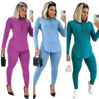 Conjunto Lansinha Feminino 2 Peças Outono/Inverno