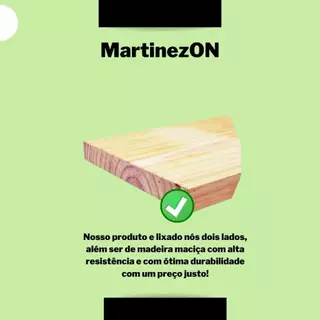 Tábua 100x5 Prateleira Estante Painel Pinus Sem Suporte