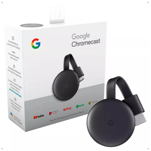 Google Chromecast With Google Tv Ga01919-us 4ª Geração De