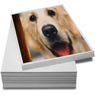 Papel Fotográfico Adesivo 135g A4 Glossy À Prova D'água Premium 100 Folhas