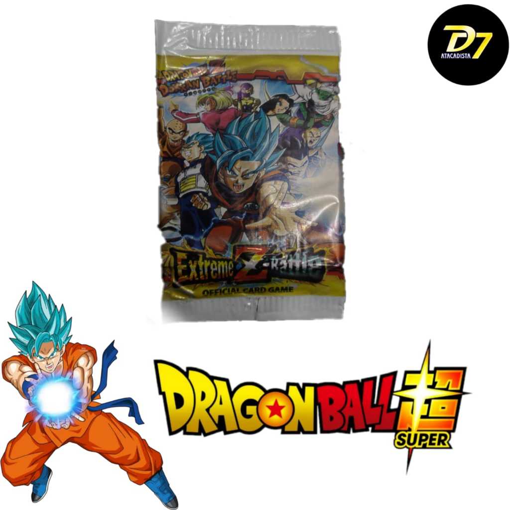 200 Cards figurinhas do DRAGON BALL para bater > kit de 50 / 100 / 150 / 200 envelopes