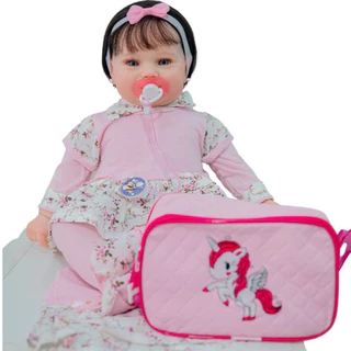 Maddie para banho pronta entrega com enxoval