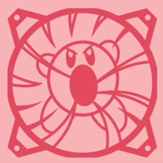 Kit Grade Fan Kirby Pokemon 120 mm PC Gamer Acessório Proteção Ventoinha Cooler Personalizada