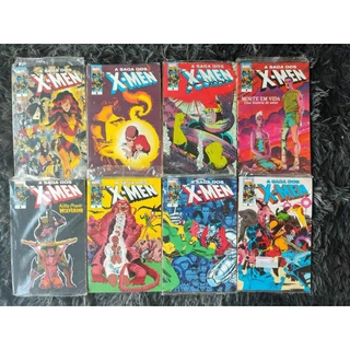 Saga dos Xmen Volumes 1,5,6,7 e 8 *Novos e Lacrados*