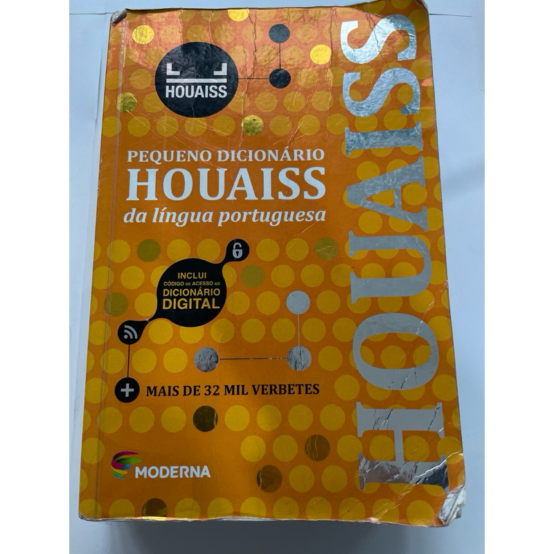 Livro: Pequeno Dicionário Houaiss da Língua Portuguesa | Shopee Brasil