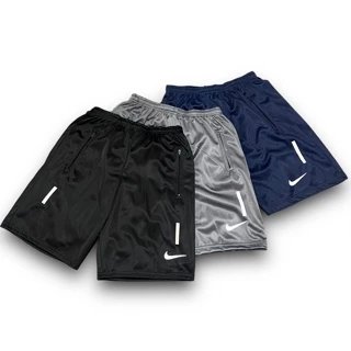 Kit Bermuda DryFit Esportiva Com 3 Peças Compre Com Vantagem no Kit Escolha o Seu BLACK FRIDAY
