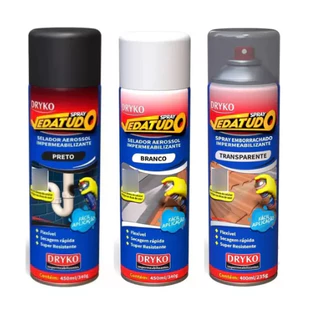 Kit 12 Unid Spray Emborrachado Impermeabilizante 400ml