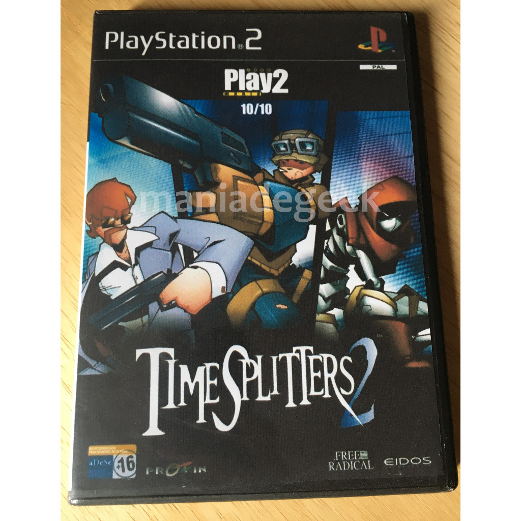 Jogo Time Splitters 2 para play 2 ps2 | Shopee Brasil