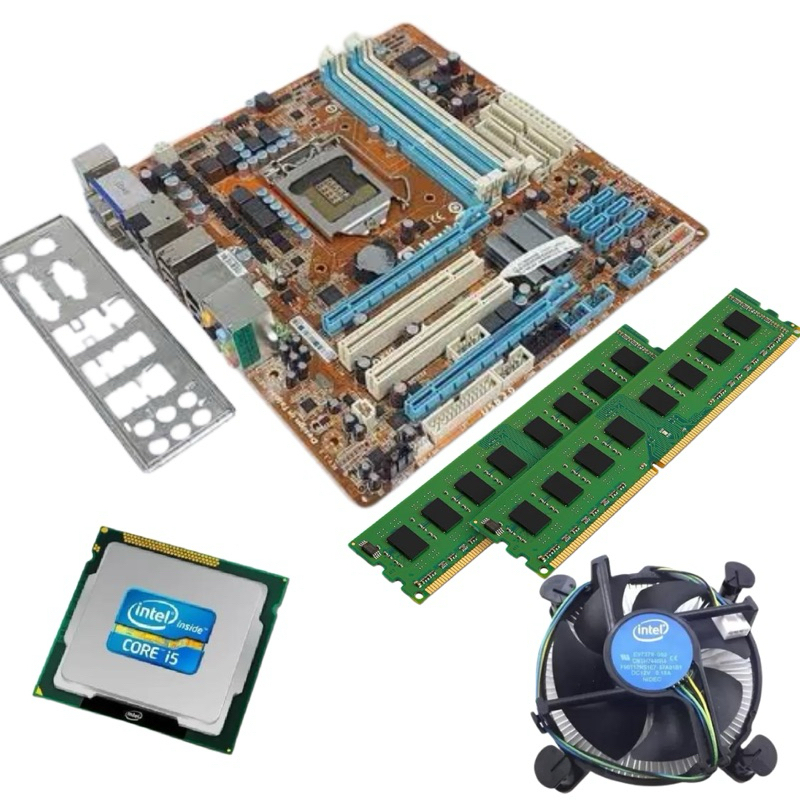 Kit Placa Mãe 1156 itautec ST 4271 + i5 - 650 + 4GB ram + Cooler