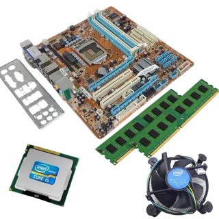 Kit Placa Mãe 1156 itautec ST 4271 + i5 - 650 + 4GB ram + Cooler