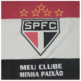 Bandeira Do São Paulo Tricolor Grande 1,00x1,50 cm Soberano