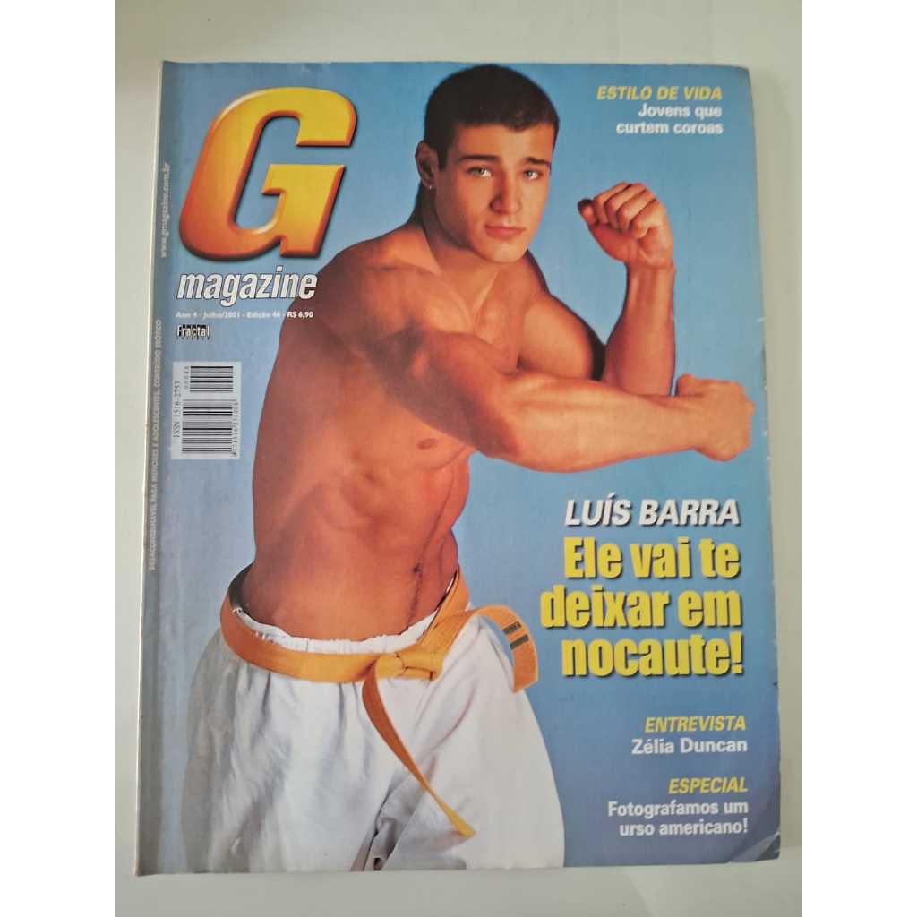 Revista G Magazine Luís Barra | Shopee Brasil