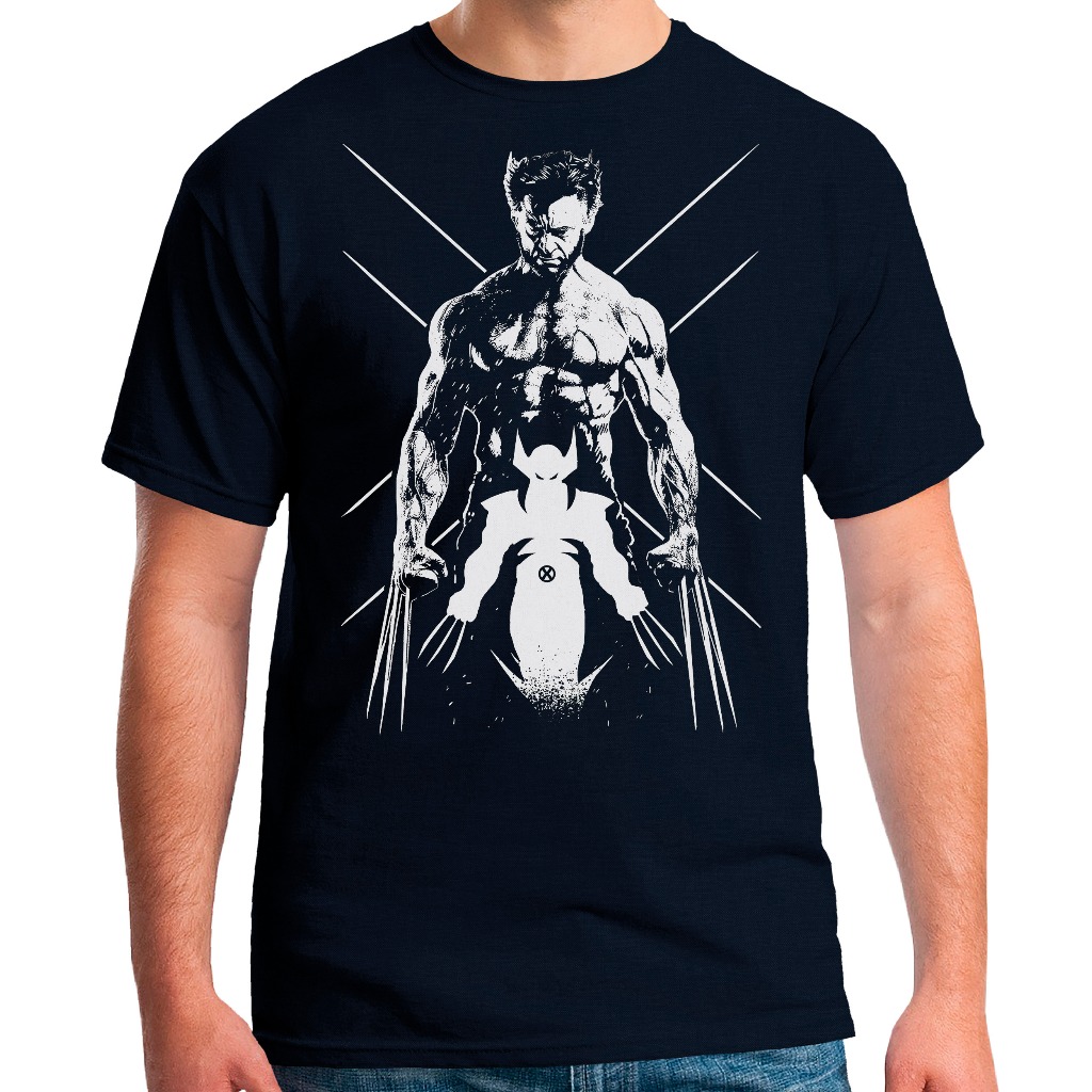 Camiseta Roupa Masculina Wolverine X-men | Shopee Brasil