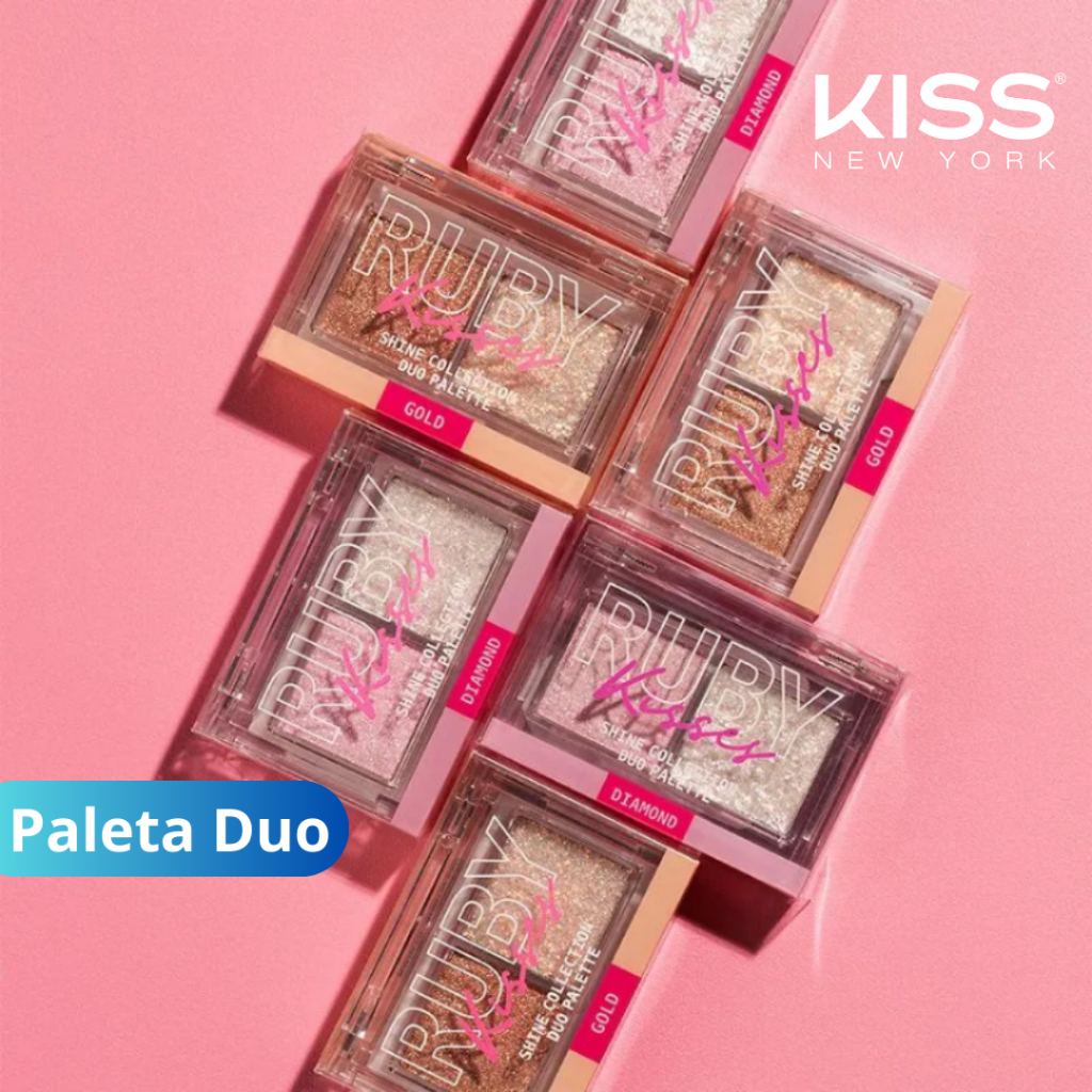 Paleta Duo Shine Collection Ruby Kisses - Escolha seu tipo