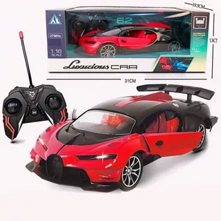1:16 Carro Carrinho De Controle Remoto Abre As Portas Brinquedo Esportivo Carrinho de Corrida