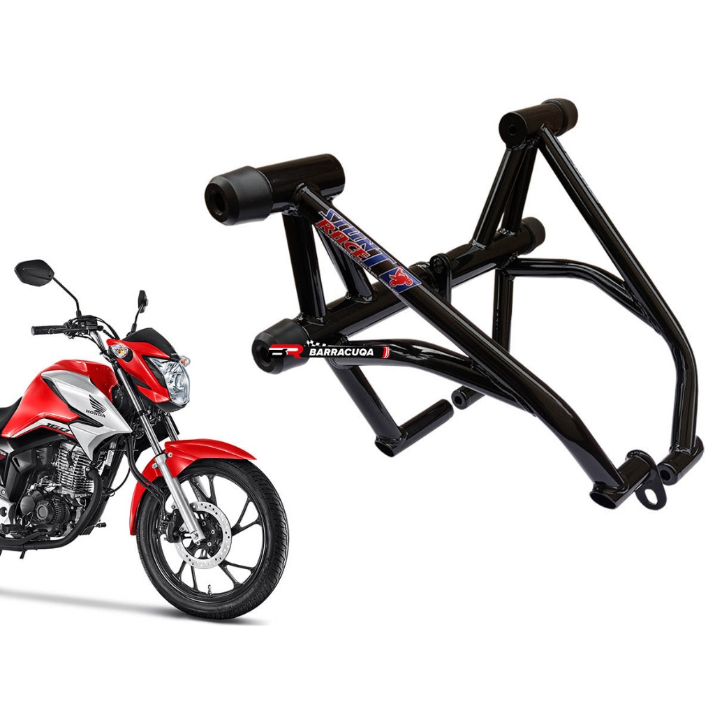 Stunt Race Original Protetor Motor Carenagem Fan 160 Titan 160 Start ...