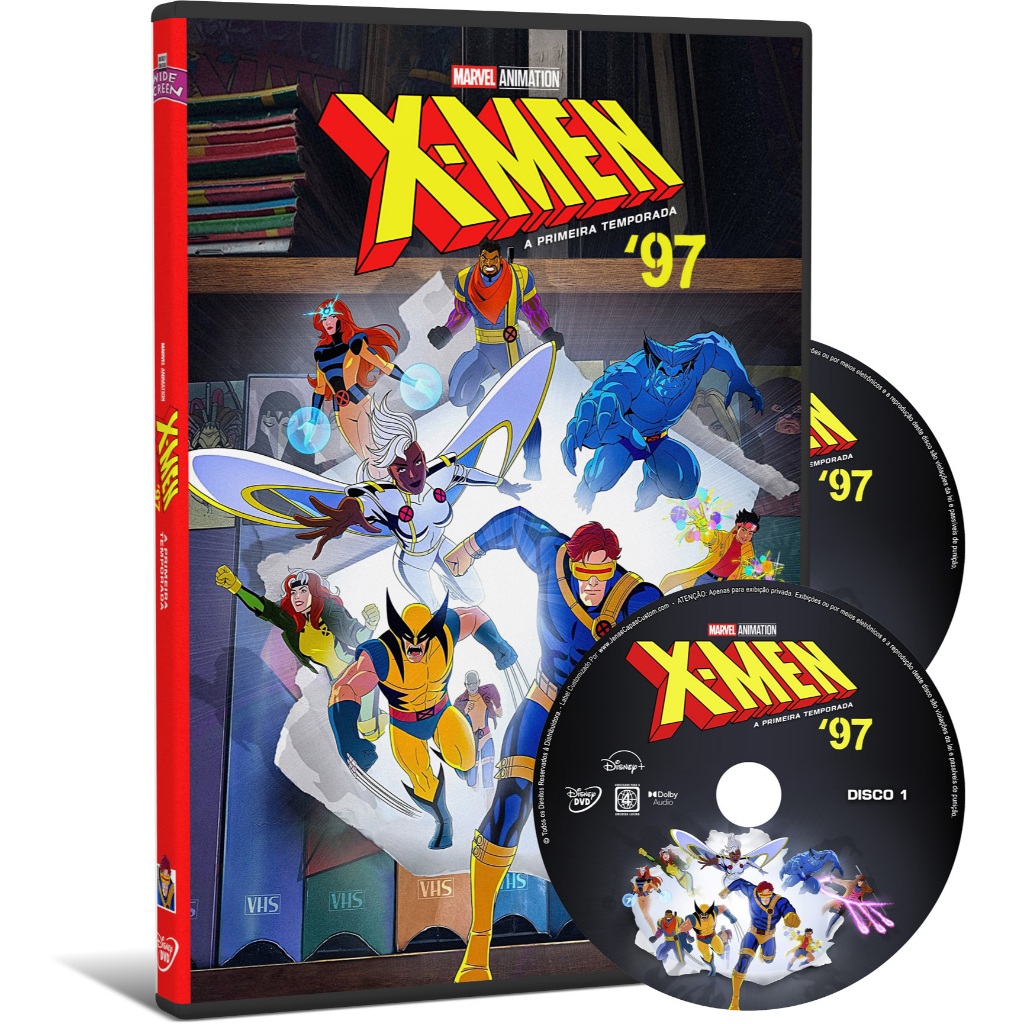 DVD X-Men '97 1ª Temporada (2024) | Shopee Brasil