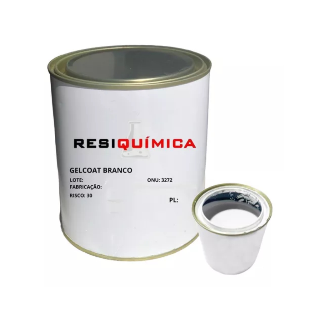 Gel Coat Branco P/ Banheiras De Fibra De Vidro - 1.012kg | Shopee Brasil