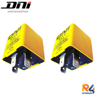 Kit 2x Rele Seta Pisca Led 12v Híbrido Carro Moto Caminhão - DNI 1114