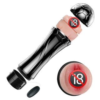 Masturbador Masculino Football Baby com Vibrador Masturbador Taça - Sex Shop